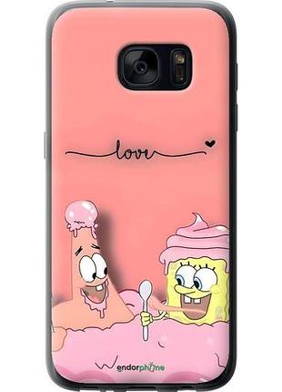 Чехол на samsung galaxy s7 g930f спанч боб, sponge bob самсунг с7 г930ф