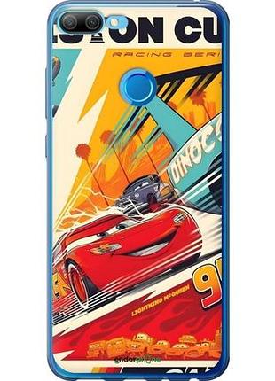 Чехол на huawei honor 9i тачки