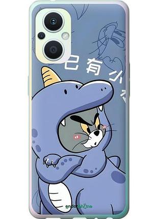 Чехол на oppo reno8 lite том и джерри 1 оппо рено8 лайт 1