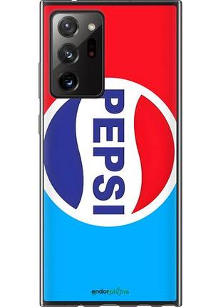 Чехол на samsung galaxy note 20 ultra пепси самсунг ноут 20 ультра