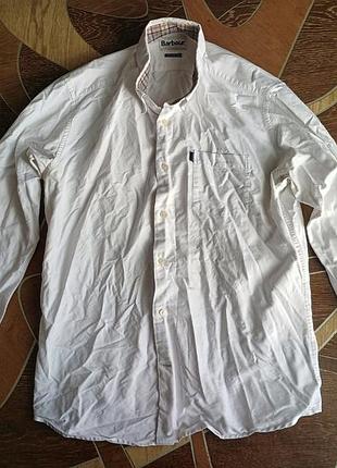 Сорочка біла barbour розмір l