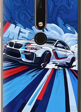 Чехол на nokia 6 2018 bmw m2, бмв м2 нокиа 6 2018