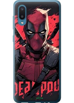 Чехол на samsung galaxy a02 a022g дэдпул, deadpool самсунг а02 а022г