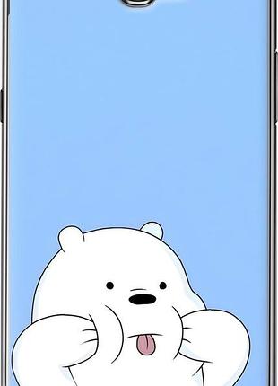Чехол на samsung galaxy note 2 n7100 милый мишка самсунг ноут 2 н7100