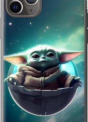 Чохол на iphone 11 pro малюк йоду