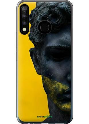 Чехол на tecno camon 12 cc7 статуя арт