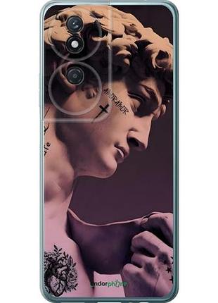 Чехол на huawei honor play 50 plus давид тату хуавей хонор плей 50 плюс