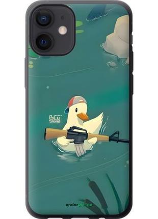 Чохол на iphone 12 mini качечка з автоматом
