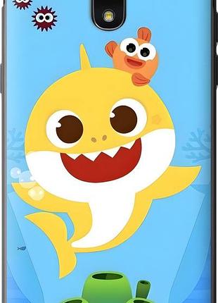 Чехол на samsung galaxy j7 2018 бейби шарк самсунг й7 2018