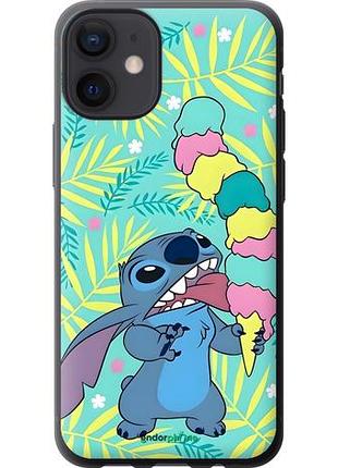 Чехол на iphone 12 mini стич