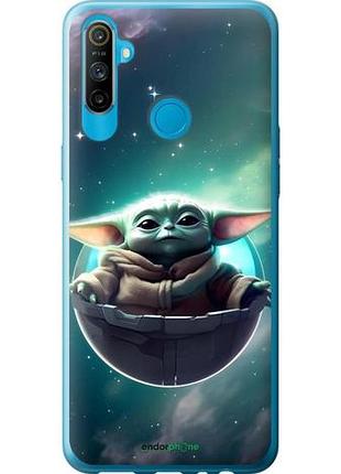Чехол на realme c3 малыш йода, грогу риалми с3