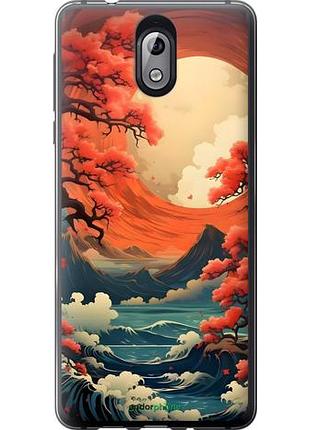 Чехол на nokia 3.1 природа японии нокиа 3.1