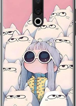 Чохол на meizu 15 малюк з котами