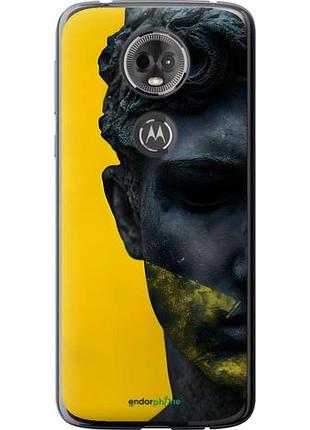 Чохол на motorola moto e5 plus статуя арт