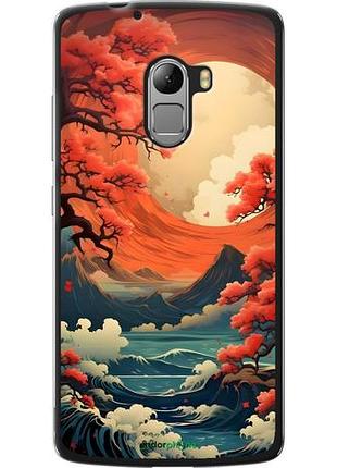 Чехол на lenovo a7010 природа японии леново а7010