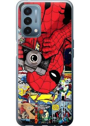 Чехол на oneplus nord n200 человек паук, spiderman 2 1+ норд н200 2
