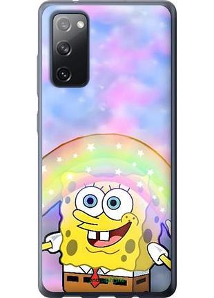 Чехол на samsung galaxy s20 fe g780f спанч боб, sponge bob самсунг с20 фе г780ф