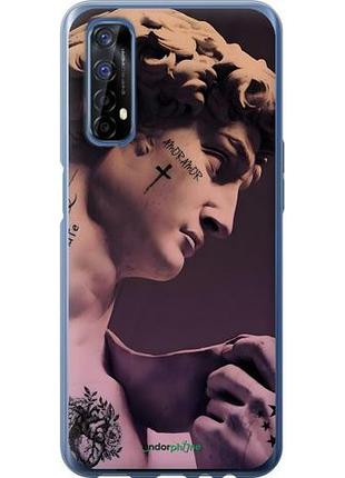 Чехол на realme 7 давид тату риалми 7