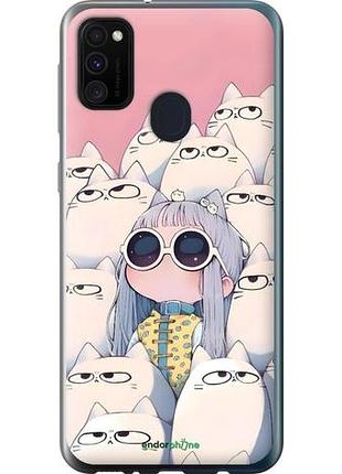 Чохол на samsung galaxy m30s 2019 малятко з котами