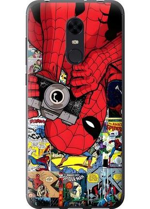 Чехол на xiaomi redmi 5 plus человек паук, spiderman 2 сяоми редми 5 плюс 2