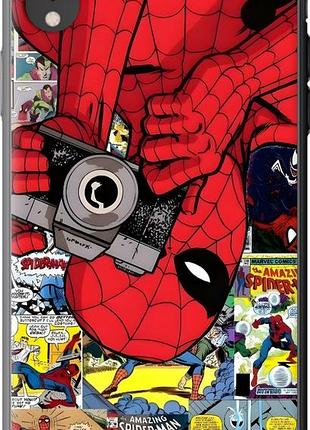 Чехол на iphone xr человек паук, spiderman 2 айфон хр 2