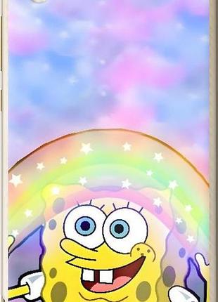 Чехол на huawei y6 ii спанч боб, sponge bob хуавей у6 ии