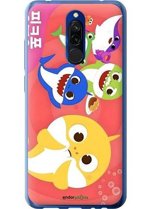 Чехол на xiaomi redmi 8 бейби шаркс сяоми редми 8