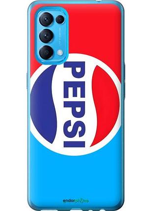 Чехол на oppo reno5 пепси оппо рено5