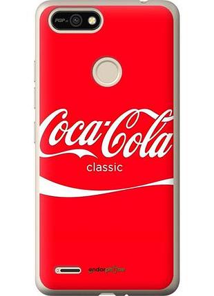 Чохол на tecno pop 2f b1f кока кола