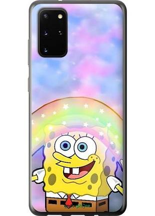 Чехол на samsung galaxy s20 plus спанч боб, sponge bob самсунг с20 плюс