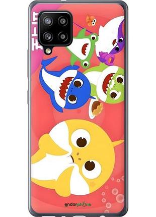 Чехол на samsung galaxy a42 a426b бейби шаркс