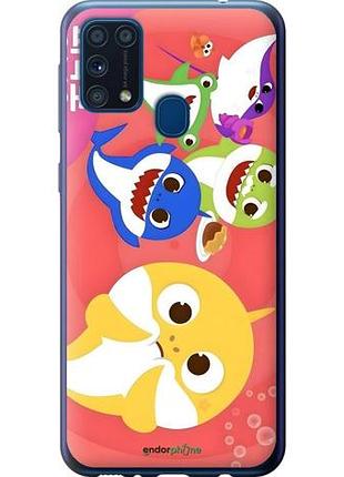 Чехол на samsung galaxy m31 m315f бейби шаркс