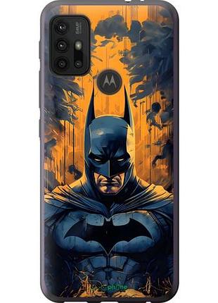 Чехол на motorola moto g20 бетмен, batman моторола мото г20