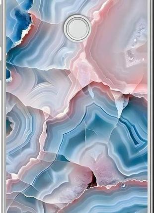 Чехол на huawei p8 lite (2017) мрамор