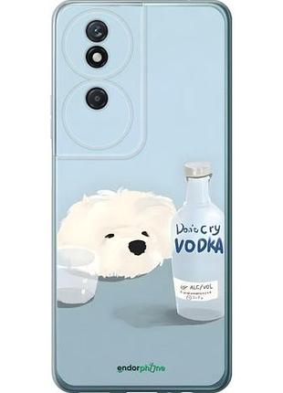 Чехол на huawei honor play 50 plus пес водка