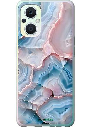 Чехол на oppo reno8 lite мрамор оппо рено8 лайт