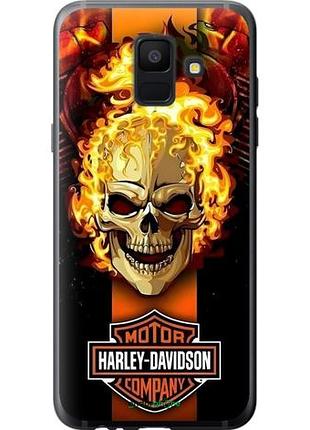 Чехол на samsung galaxy a6 2018 харлей девидсон самсунг а6 2018