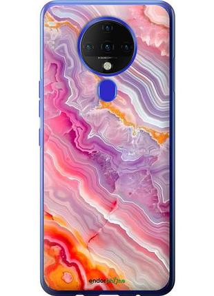 Чехол на tecno spark 6 ke7 мрамор 2
