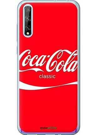 Чехол на huawei p smart s кока кола хуавей п смарт с