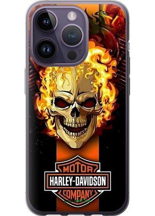 Чехол на iphone 14 pro харлей девидсон айфон 14 про