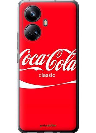 Чохол на realme 10 pro plus кока кола