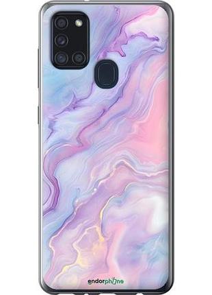 Чохол на samsung galaxy a21s a217f ніжний мармур