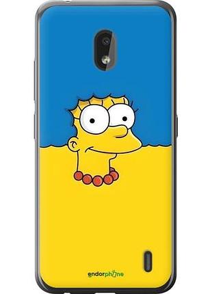 Чехол на nokia 2.2 мардж флаг украины нокиа 2.2