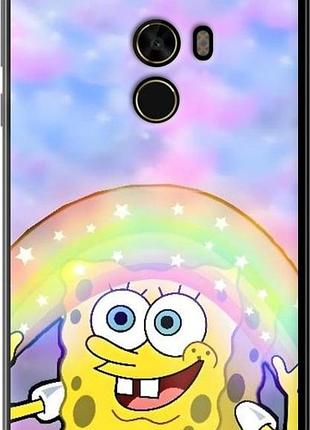 Чехол на xiaomi mi mix спанч боб