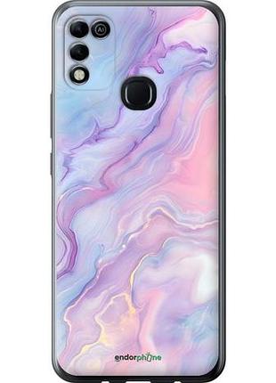 Чехол на infinix hot 11 play нежный мрамор инфикс хот 11 плей