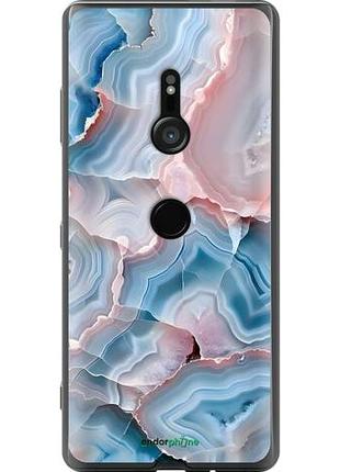 Чехол на sony xperia xz3 h9436 мрамор сони эксперия хз3 х9436