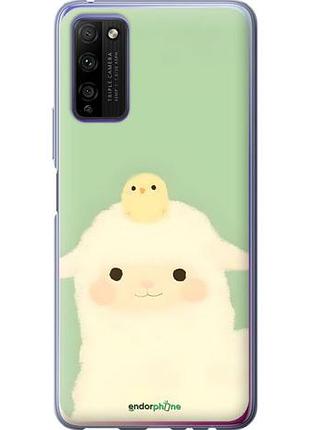 Чехол на huawei honor 30 lite барашек и ципленок хуавей хонор 30 лайт