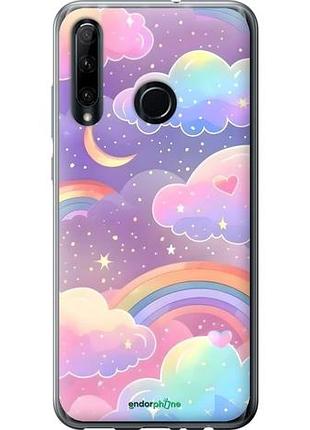 Чохол на huawei honor 20 lite хмари та веселка