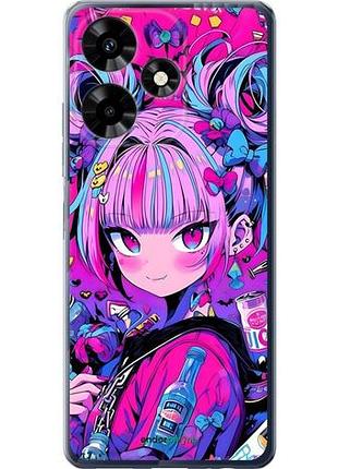 Чехол на infinix hot 30 аниме милаха