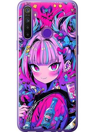Чехол на realme 5 аниме милаха риалми 5